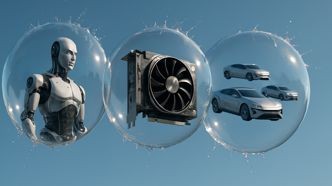 Is There an AI Bubble? Nvidia Says No, Google Doesn't Deny