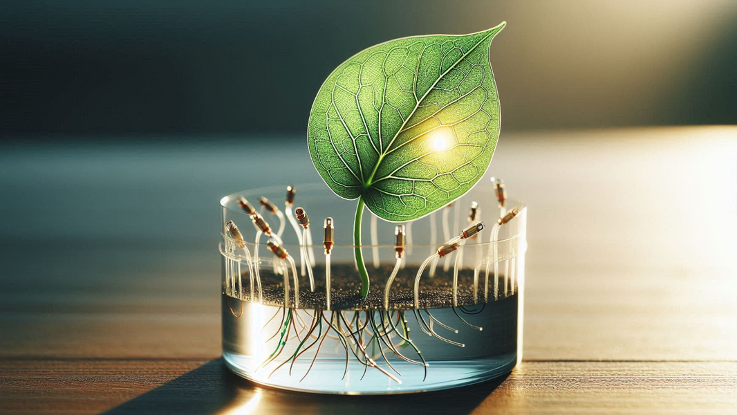 Artificial  Leaf Bends Like Real Leaves to Maximize Solar Energy Production