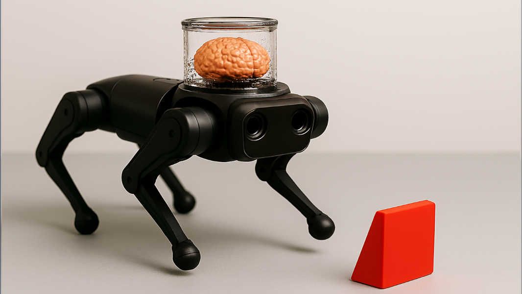 US Researchers Grow a Biological Brain That Controls a Robotic Dog
