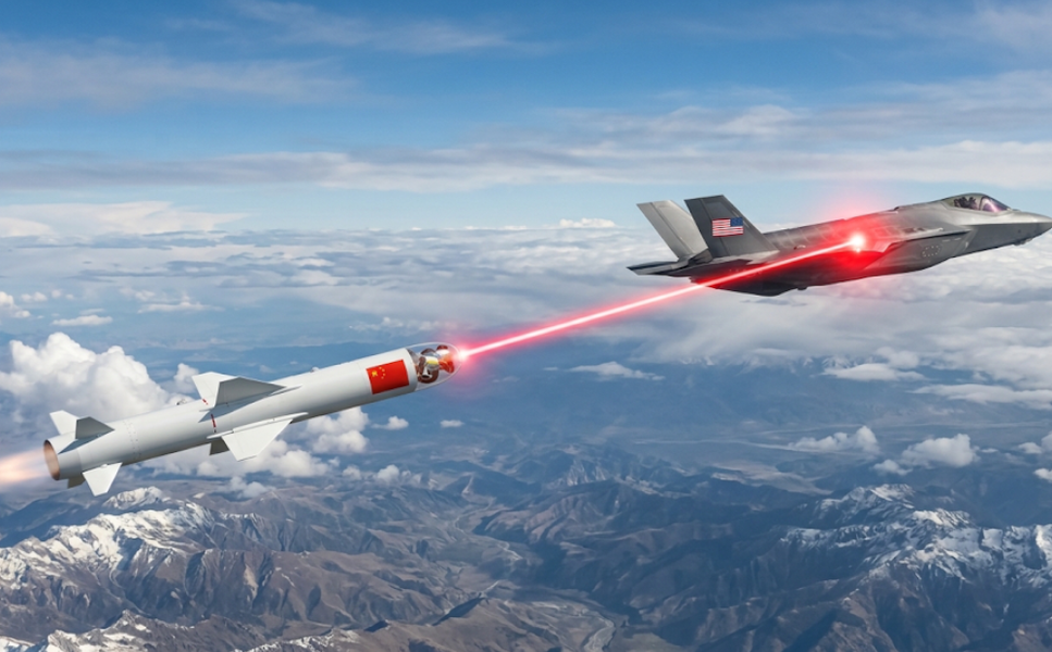 China Designs Missile-Mounted Laser Capable of Detecting and Tracking F-35 Stealth Fighters