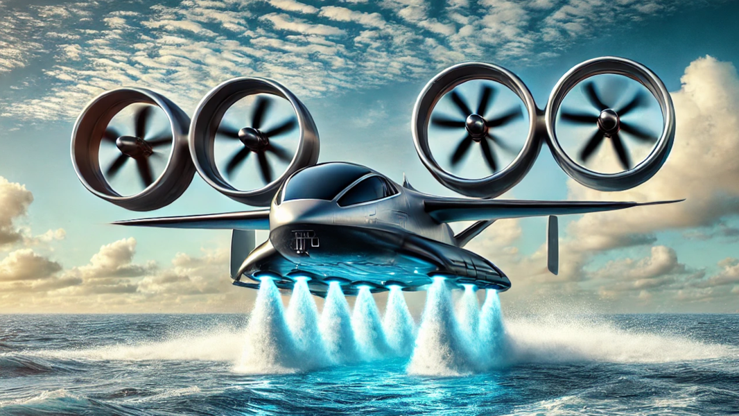 China Unveils First Flying Submarine