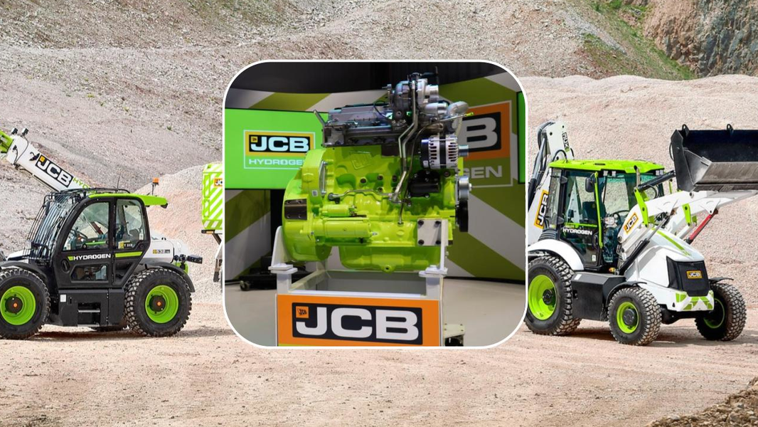 JCB Unveils the World’s First Hydrogen Combustion Engine