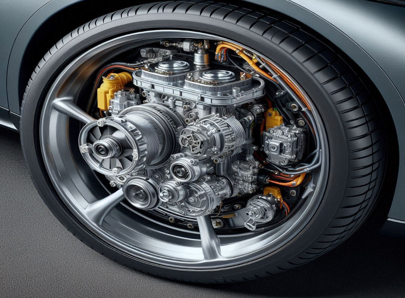 BMW Joins In-Wheel Electric Motor Race, Following Mercedes
