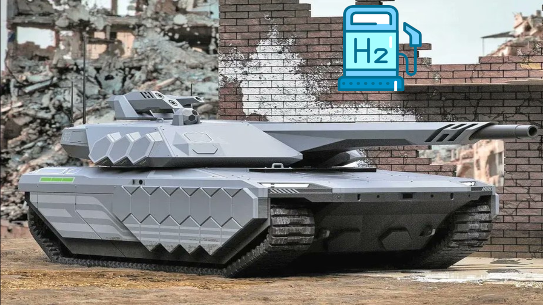 Hyundai Develops World's First Hydrogen-Powered Tank