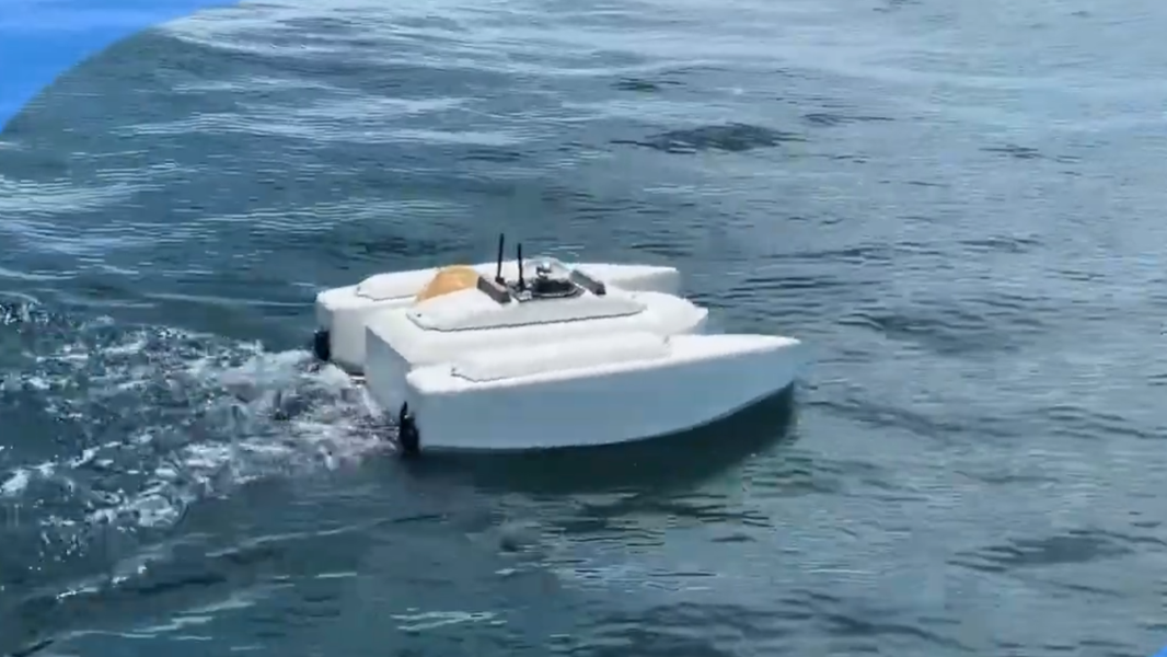 South Korea Unveils First Water-Powered Unmanned Boat