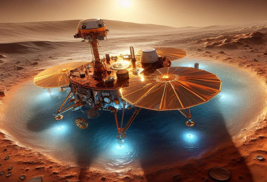 Liquid Water Discovered on Mars