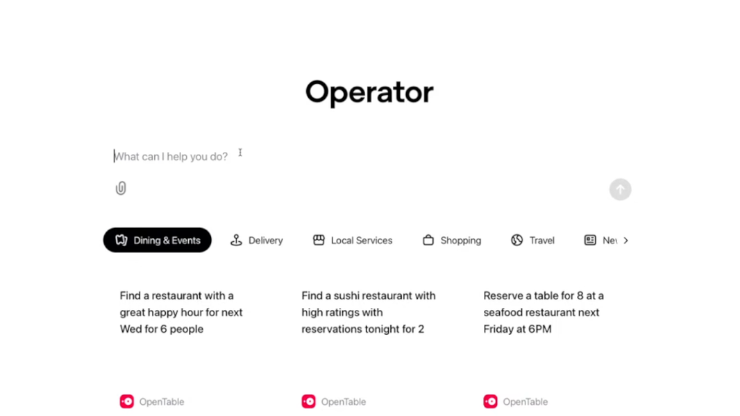 Operator: OpenAI’s First AI Agent for Internet Tasks