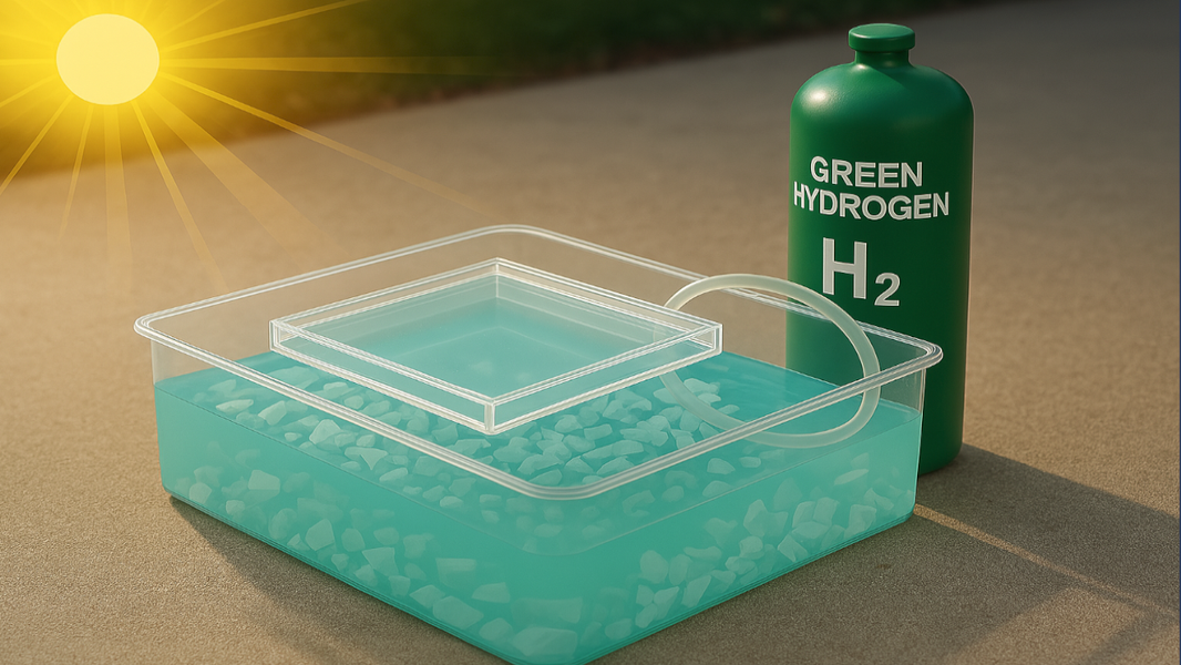 Korean Researchers Turn Plastic Waste into Green Hydrogen with Sunligh