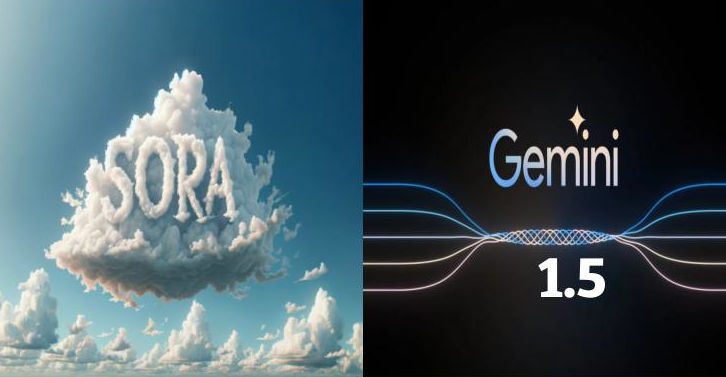 In one day: Google’s Gemini 1.5 and OpenAI’s Sora