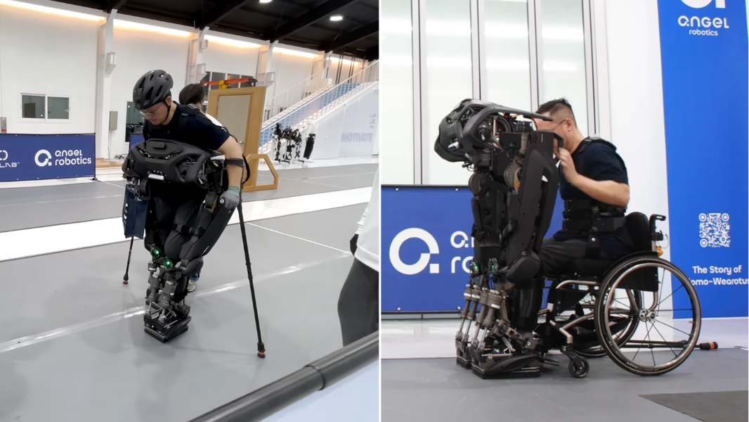 New Korean Robotic Suit Empowers Paralyzed Users with Independence