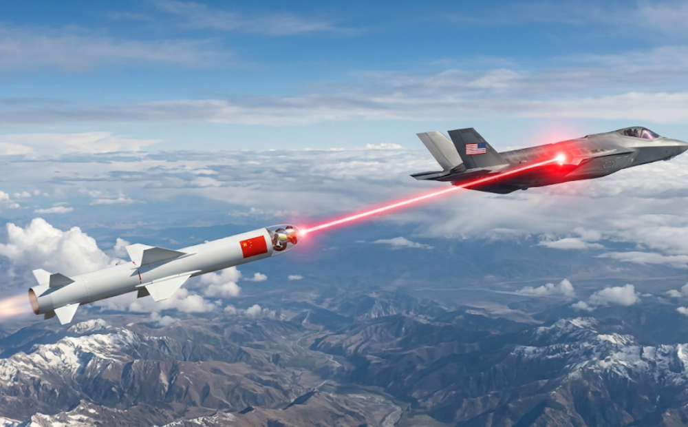 China Designs Missile-Mounted Laser Capable of Detecting and Tracking F-35 Stealth Fighters